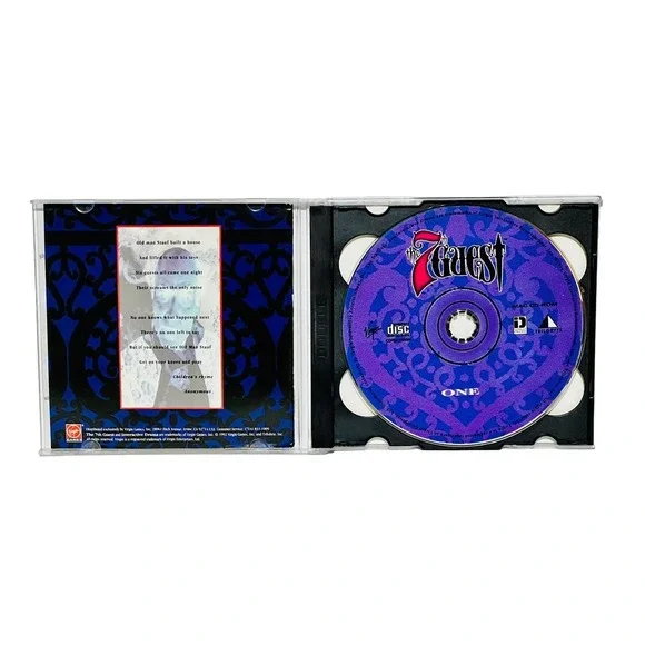 The 7th Guest Vintage Horror Game (PC, Windows 95/98, CD-ROM, 2-Disc) Manual - Picture 3 of 5